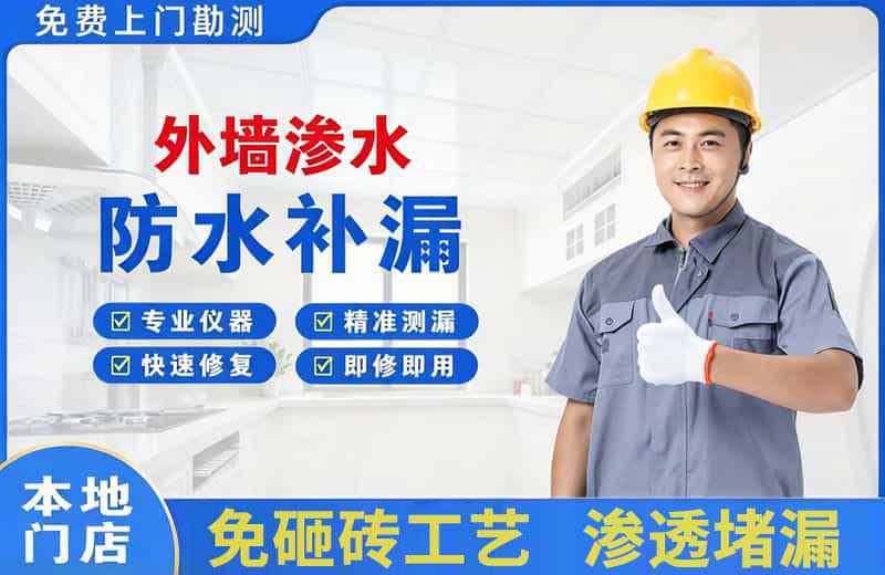 桥东外墙渗水维修